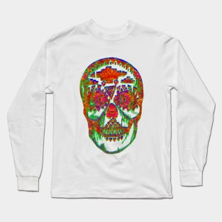 skull pow Long Sleeve T-Shirt